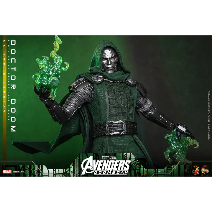 (Pre-Venta) Doctor Doom Hot Toys Deluxe - Avengers Doomsday 5