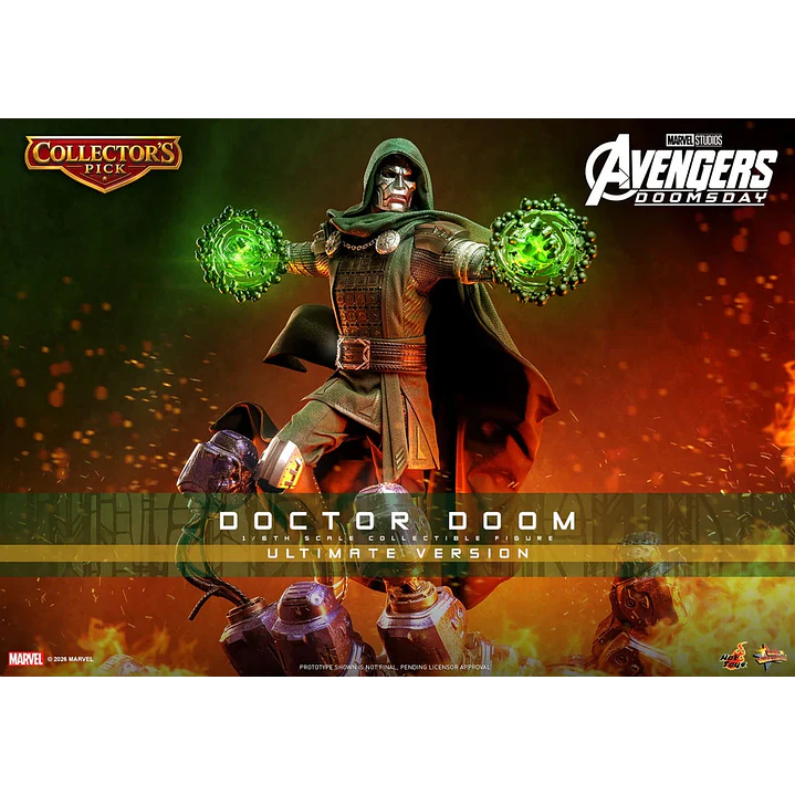 (Pre-Venta) Doctor Doom Hot Toys Deluxe - Avengers Doomsday 7
