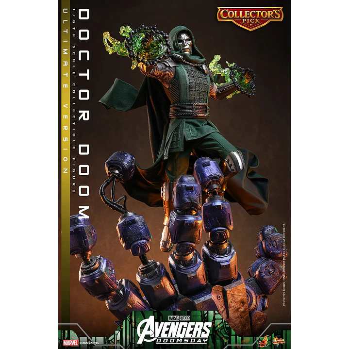 (Pre-Venta) Doctor Doom Hot Toys Deluxe - Avengers Doomsday 8