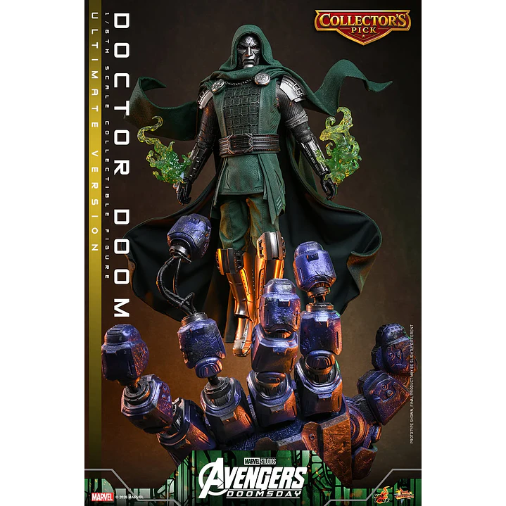 (Pre-Venta) Doctor Doom Hot Toys Deluxe - Avengers Doomsday 9