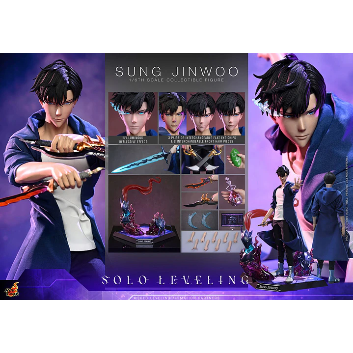 (Pre-Venta) Sung Jinwoo Hot Toys - Solo Leveling 3
