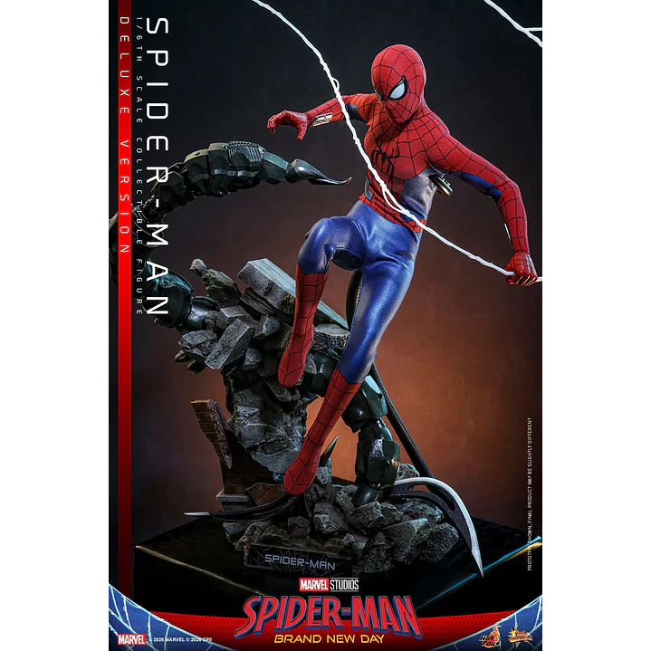 (Pre-Venta) Spider-Man Hot Toys Deluxe - Spider-Man Brand New Day 3