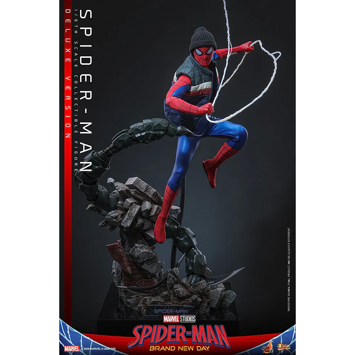 (Pre-Venta) Spider-Man Hot Toys Deluxe - Spider-Man Brand New Day 8