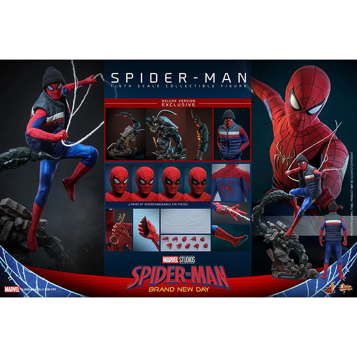 (Pre-Venta) Spider-Man Hot Toys Deluxe - Spider-Man Brand New Day 12