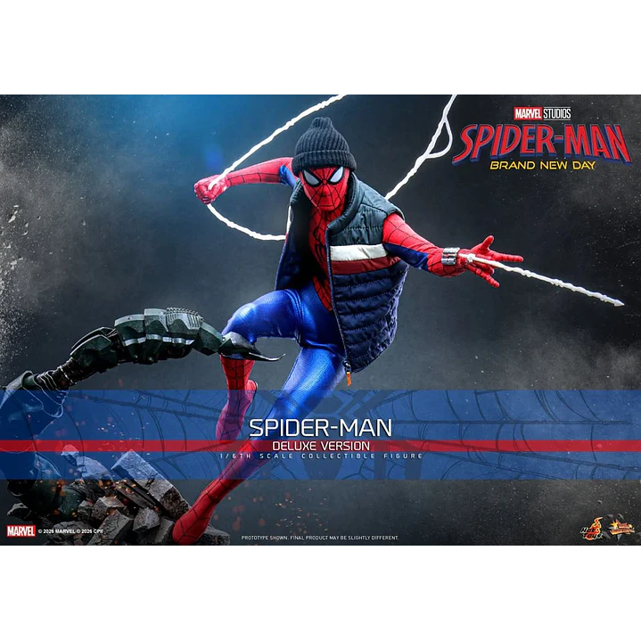 (Pre-Venta) Spider-Man Hot Toys Deluxe - Spider-Man Brand New Day 13