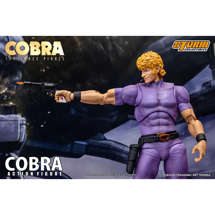 (Pre-Venta) Cobra Special Edition Action Figure Storm Collectible - Cobra the Space Pirate 10