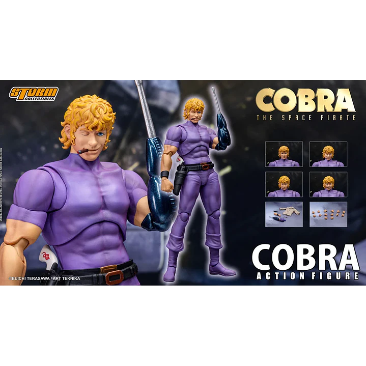 (Pre-Venta) Cobra Special Edition Action Figure Storm Collectible - Cobra the Space Pirate 12