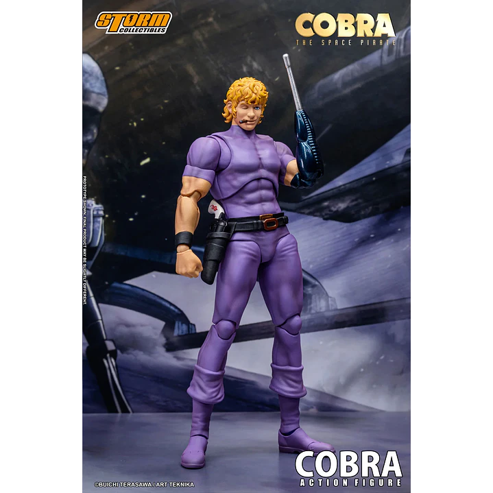 (Pre-Venta) Cobra Special Edition Action Figure Storm Collectible - Cobra the Space Pirate 13
