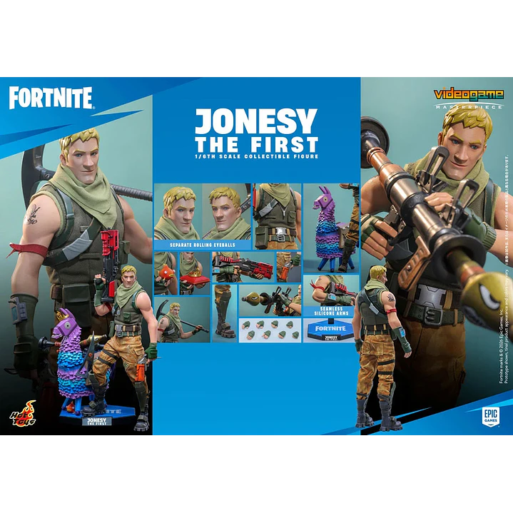 (Pre-Venta) Jonesy the First Hot Toys - Fortnite 3