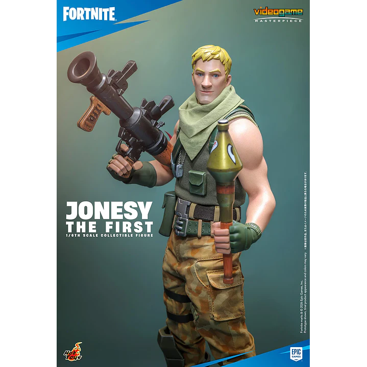 (Pre-Venta) Jonesy the First Hot Toys - Fortnite 11