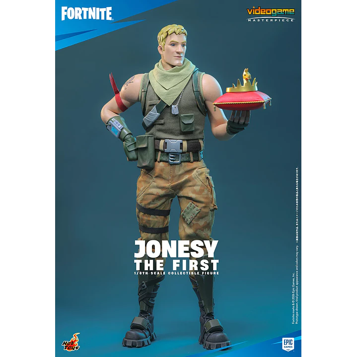 (Pre-Venta) Jonesy the First Hot Toys - Fortnite 13