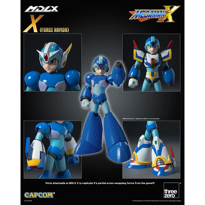 (Pre-Venta) Mega Man X Force Armor Threezero - Megan Man 9