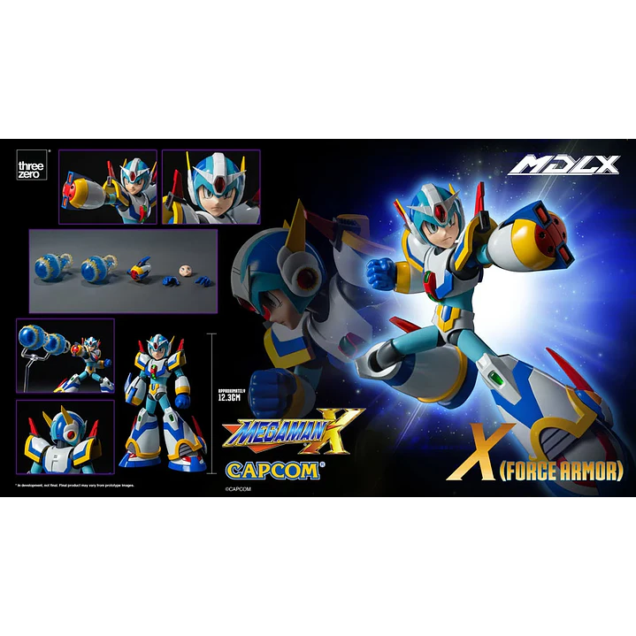 (Pre-Venta) Mega Man X Force Armor Threezero - Megan Man 10