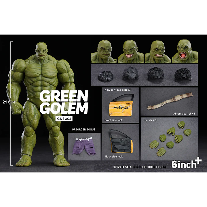 (Pre-Venta) Hulk 6inch+ - Marvel Comics 10