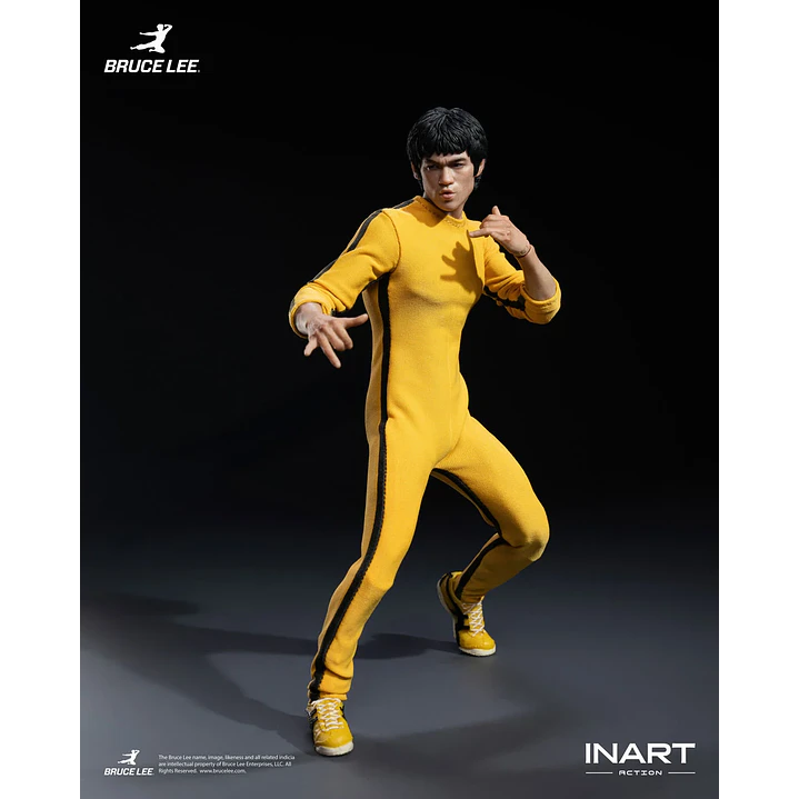 (Pre-Venta) Bruce Lee Yellow Jumpsuit Ver. INART - Bruce Lee 5