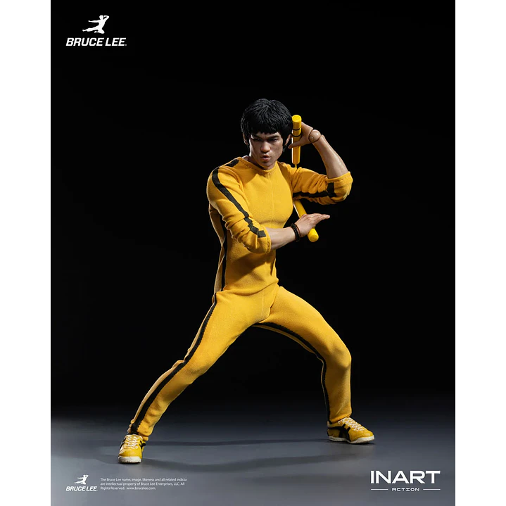 (Pre-Venta) Bruce Lee Yellow Jumpsuit Ver. INART - Bruce Lee 7