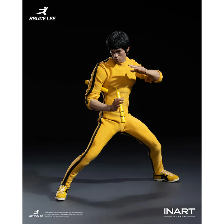 (Pre-Venta) Bruce Lee Yellow Jumpsuit Ver. INART - Bruce Lee 8