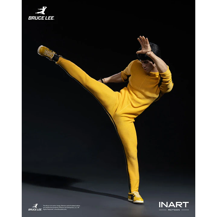 (Pre-Venta) Bruce Lee Yellow Jumpsuit Ver. INART - Bruce Lee 10
