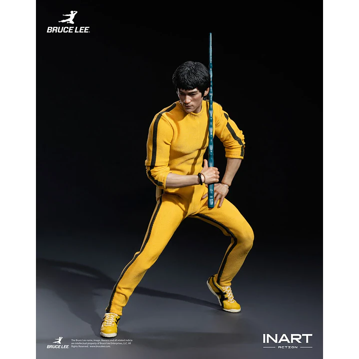 (Pre-Venta) Bruce Lee Yellow Jumpsuit Ver. INART - Bruce Lee 12