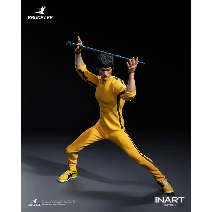 (Pre-Venta) Bruce Lee Yellow Jumpsuit Ver. INART - Bruce Lee 13