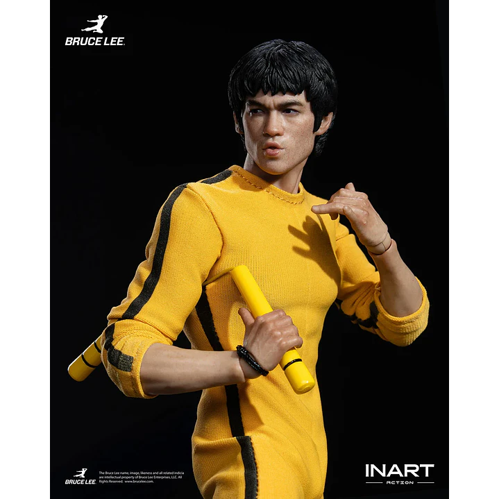 (Pre-Venta) Bruce Lee Yellow Jumpsuit Ver. INART - Bruce Lee 16