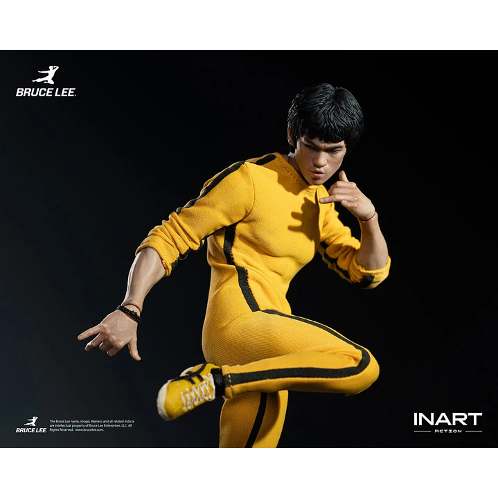 (Pre-Venta) Bruce Lee Yellow Jumpsuit Ver. INART - Bruce Lee 18