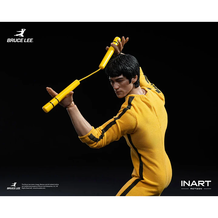 (Pre-Venta) Bruce Lee Yellow Jumpsuit Ver. INART - Bruce Lee 20