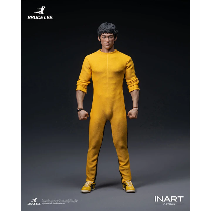 (Pre-Venta) Bruce Lee Yellow Jumpsuit Ver. INART - Bruce Lee 21