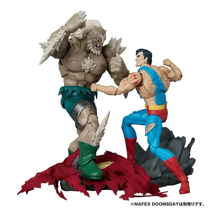 (Pre-Venta) Superman (The Death of Superman Ver.) Mafex - DC Comics 11