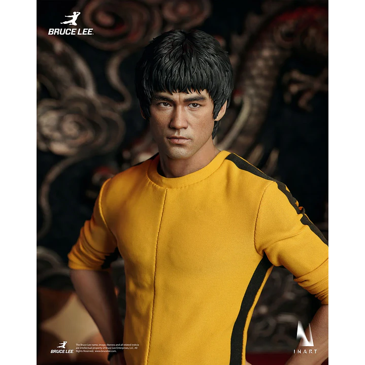 (Pre-Venta) Bruce Lee 1/6 Yellow Jumpsuit Ver. INART - Bruce Lee 12