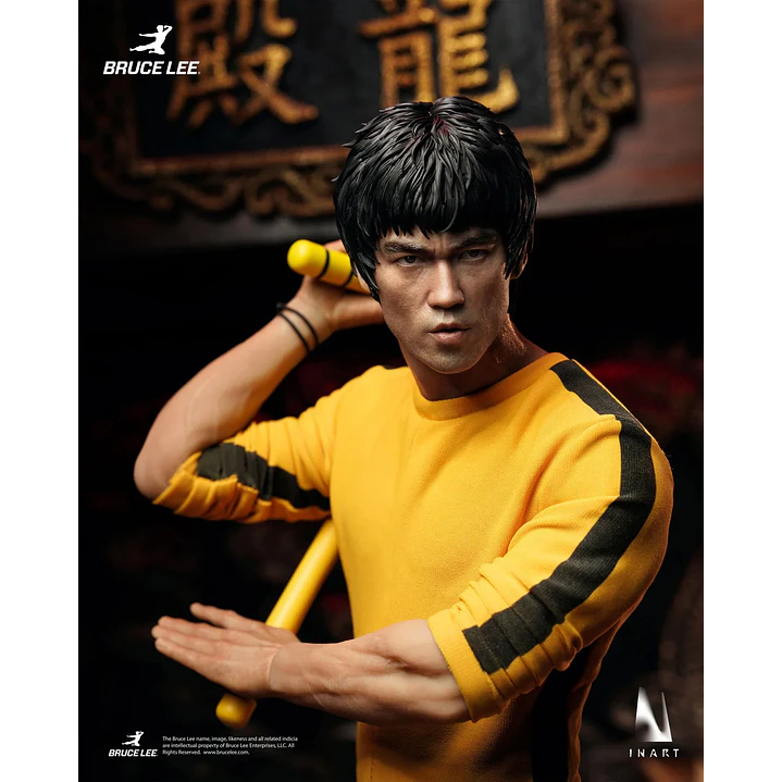 (Pre-Venta) Bruce Lee 1/6 Yellow Jumpsuit Ver. INART - Bruce Lee 13