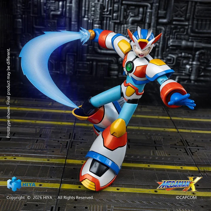 (Pre-Venta) Mega Man X Max Armor Hiya Toys - Mega Man 2