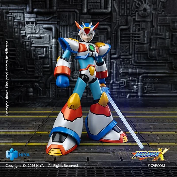(Pre-Venta) Mega Man X Max Armor Hiya Toys - Mega Man 3