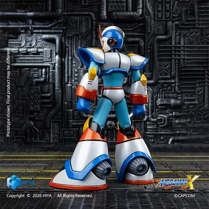 (Pre-Venta) Mega Man X Max Armor Hiya Toys - Mega Man 4
