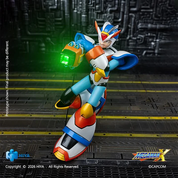 (Pre-Venta) Mega Man X Max Armor Hiya Toys - Mega Man 5