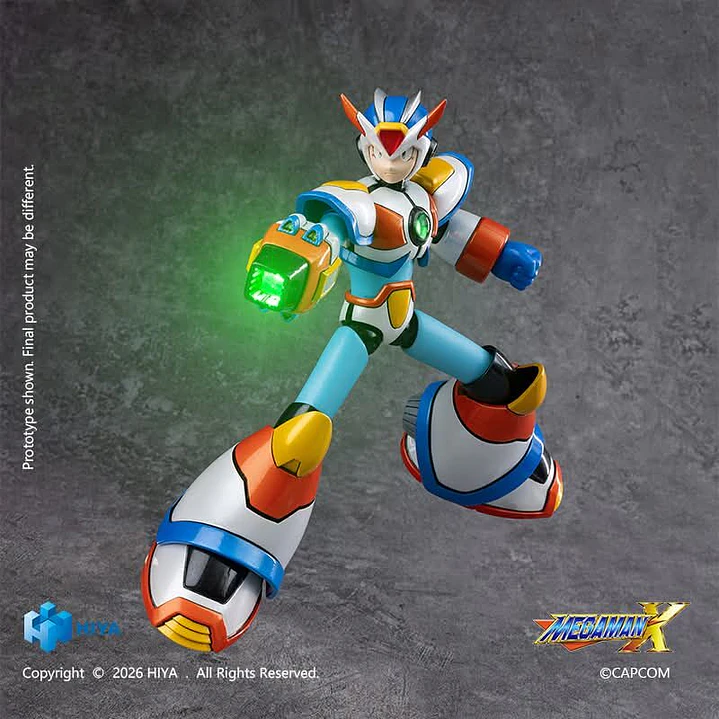 (Pre-Venta) Mega Man X Max Armor Hiya Toys - Mega Man 8