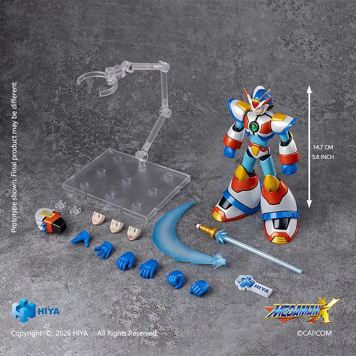 (Pre-Venta) Mega Man X Max Armor Hiya Toys - Mega Man 10