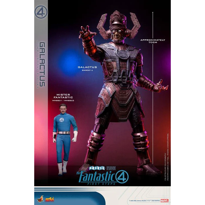 (Pre-Venta) Galactus (Jumbo Soft Vinyl Figure) Hot Toys - Fantastic 4 First Step 7