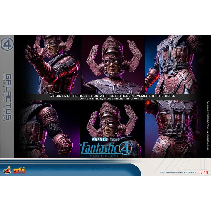 (Pre-Venta) Galactus (Jumbo Soft Vinyl Figure) Hot Toys - Fantastic 4 First Step 9