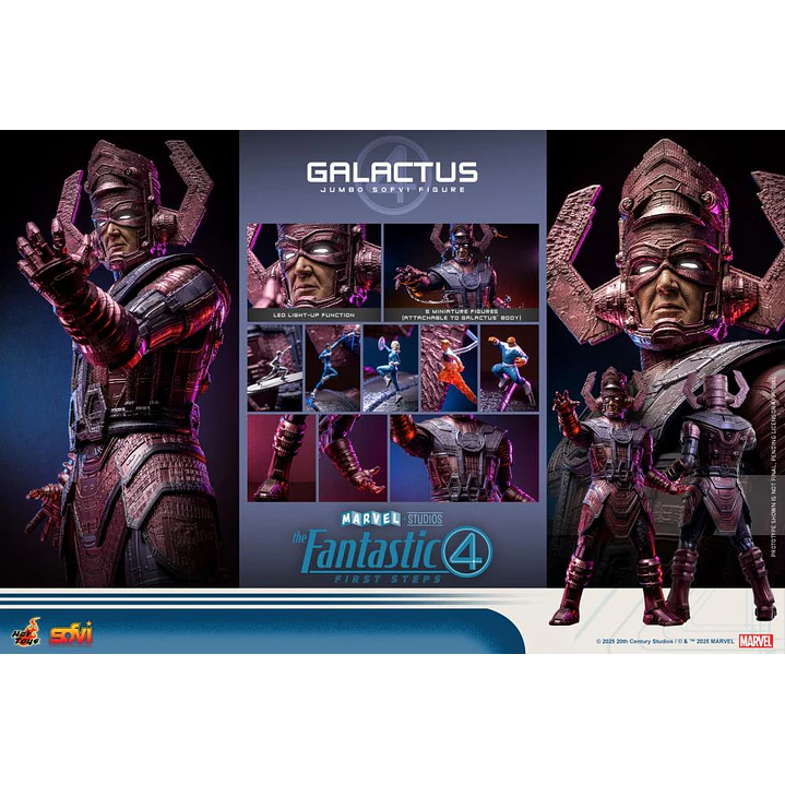 (Pre-Venta) Galactus (Jumbo Soft Vinyl Figure) Hot Toys - Fantastic 4 First Step 10