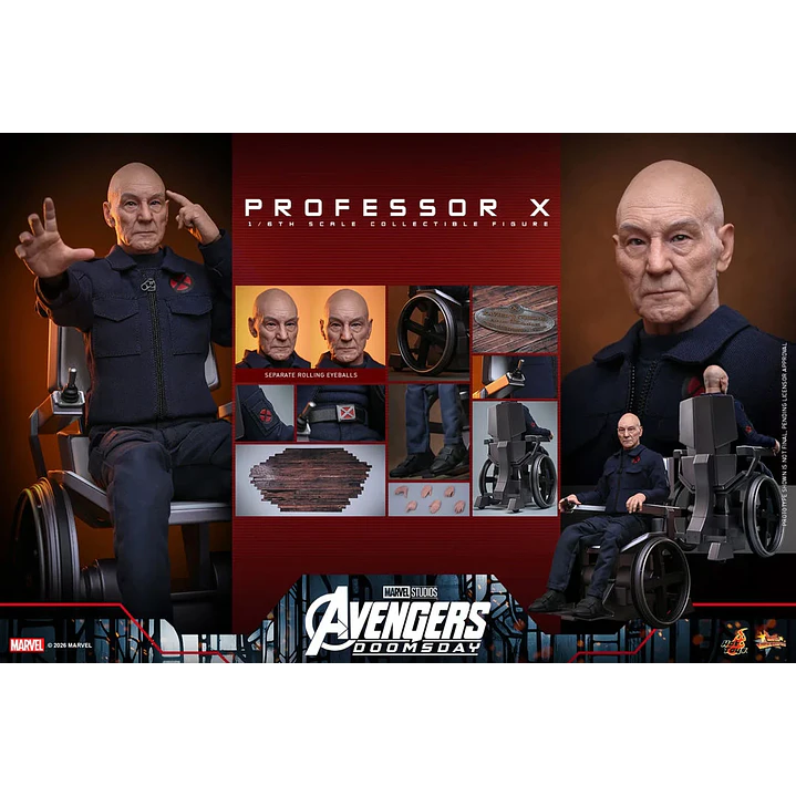 (Pre-Venta) Professor X Hot Toys - Avengers Doomsday 2