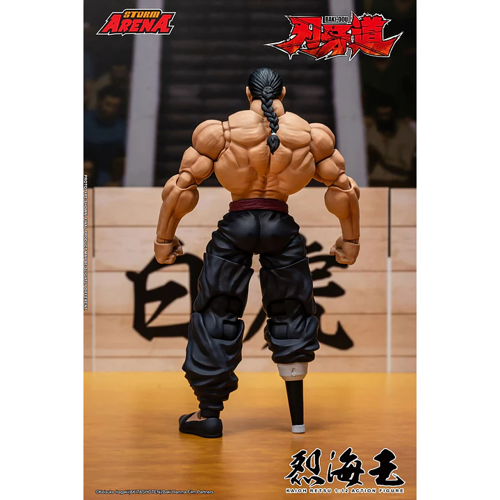 (Pre-Venta) Retsu Kaioh Storm Collectible - Baki the Grappler 2