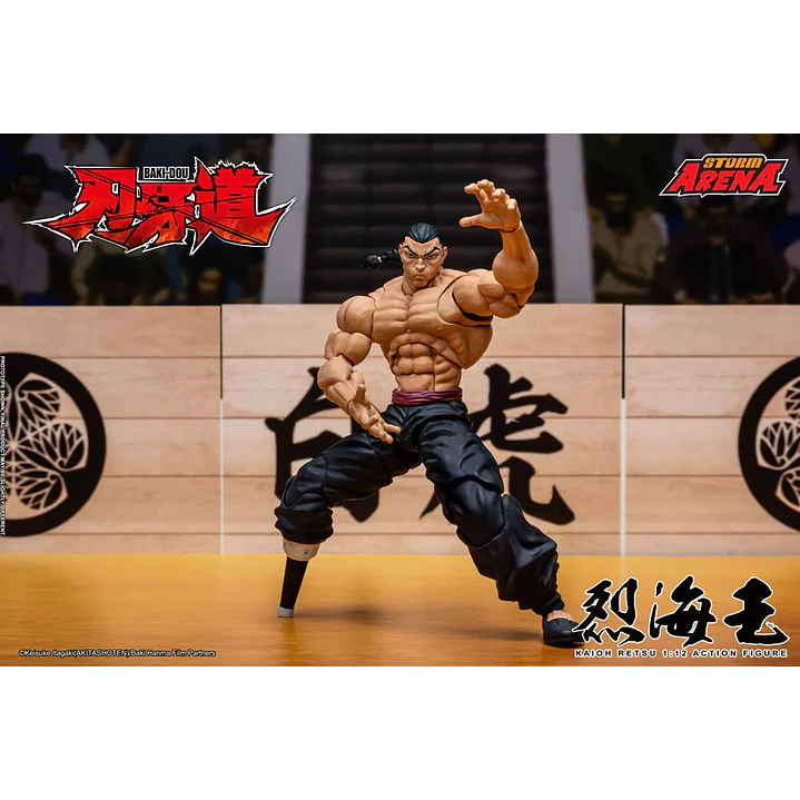 (Pre-Venta) Retsu Kaioh Storm Collectible - Baki the Grappler 3