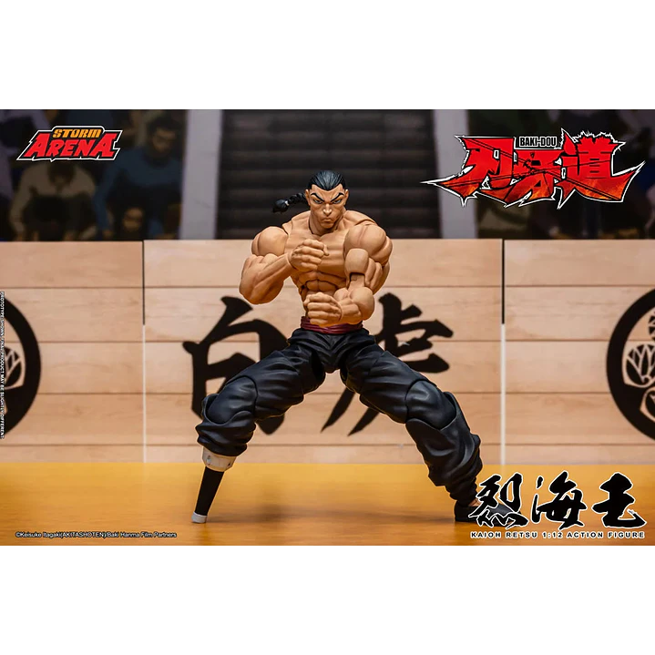 (Pre-Venta) Retsu Kaioh Storm Collectible - Baki the Grappler 4