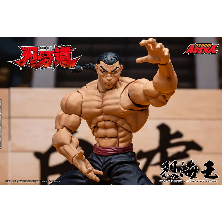 (Pre-Venta) Retsu Kaioh Storm Collectible - Baki the Grappler 7