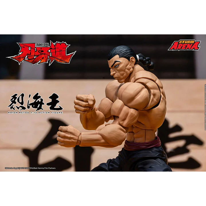 (Pre-Venta) Retsu Kaioh Storm Collectible - Baki the Grappler 8