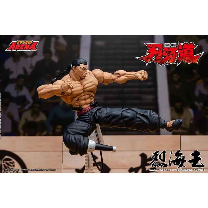 (Pre-Venta) Retsu Kaioh Storm Collectible - Baki the Grappler 9