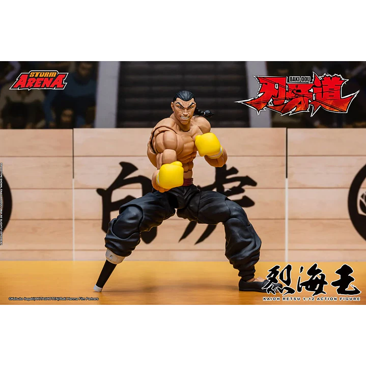 (Pre-Venta) Retsu Kaioh Storm Collectible - Baki the Grappler 11