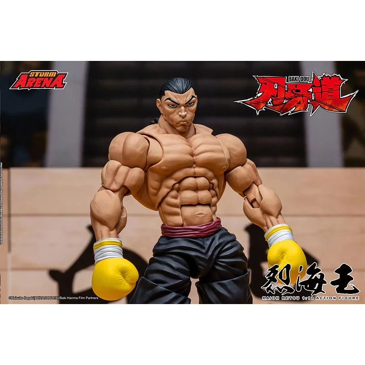 (Pre-Venta) Retsu Kaioh Storm Collectible - Baki the Grappler 12