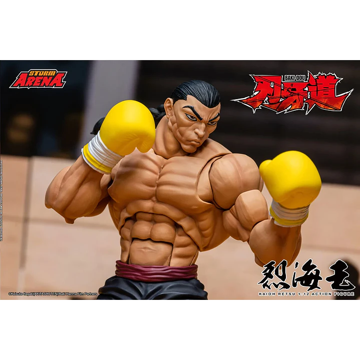 (Pre-Venta) Retsu Kaioh Storm Collectible - Baki the Grappler 13